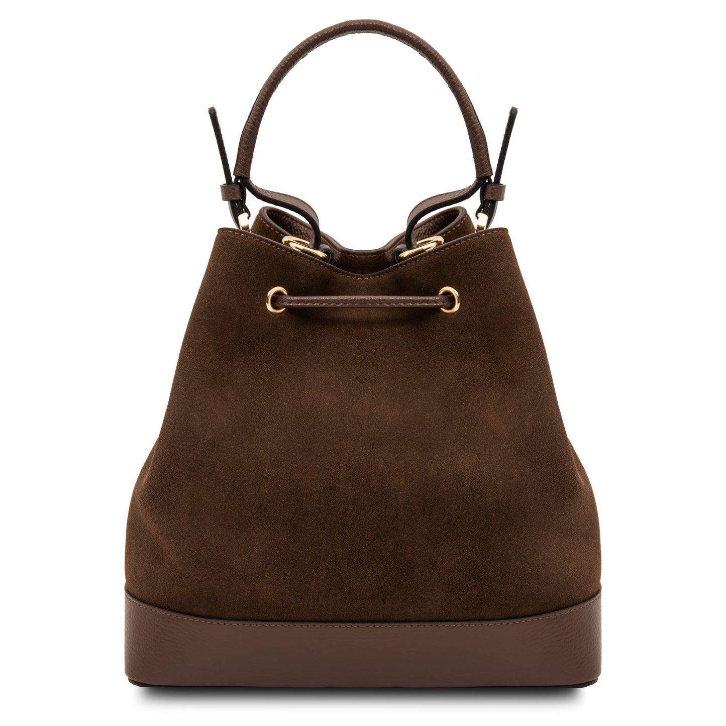 Minerva Leather Bucket Bag