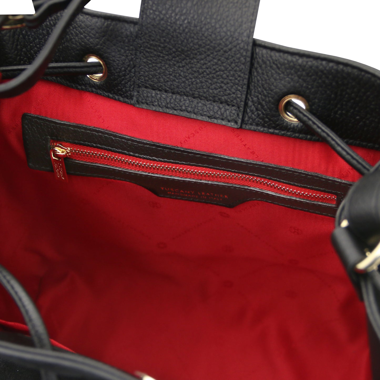 Minerva Leather Bucket Bag