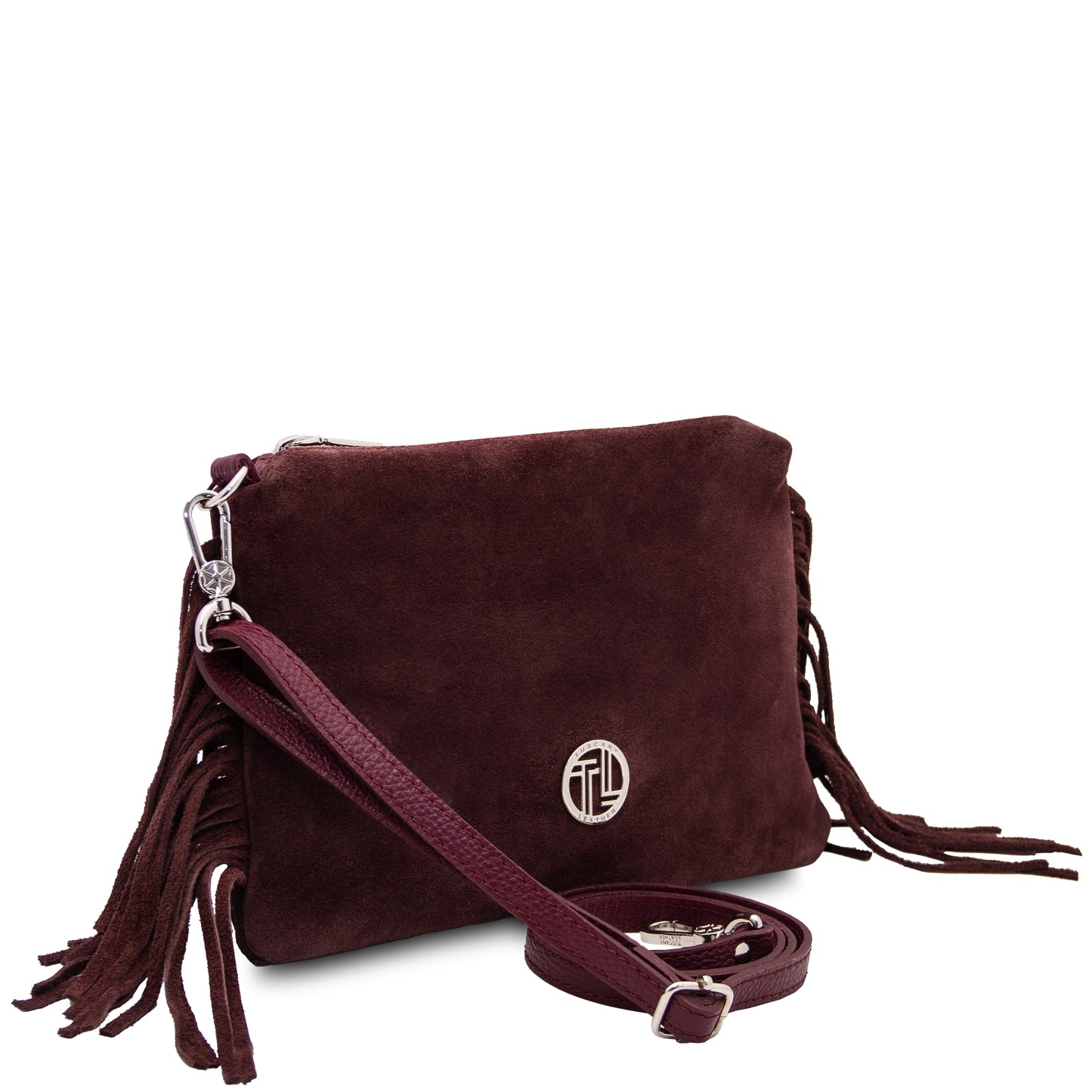 Nomad Suede Fringe Crossbody