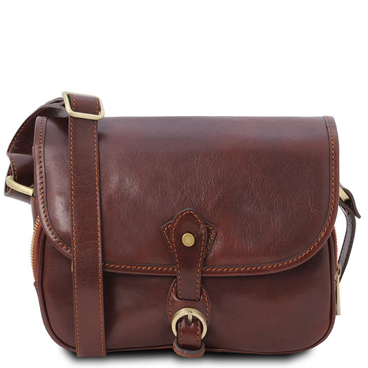 Alessia Boho Leather Crossbody