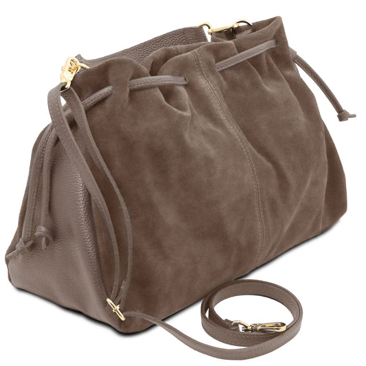 Allure Suede Hobo Bag