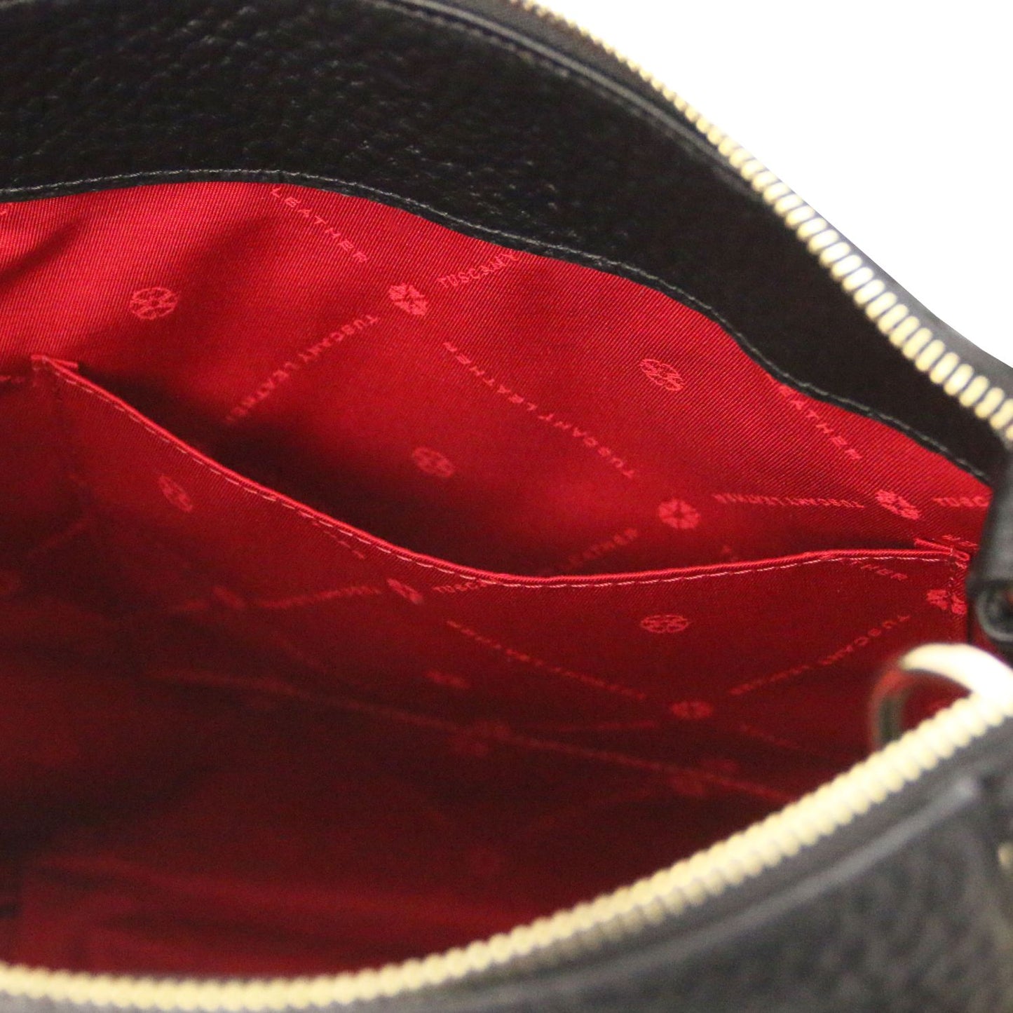 Amy Soft Leather Tote Bag Black Designer Interior Red Couture by Montipi Australia