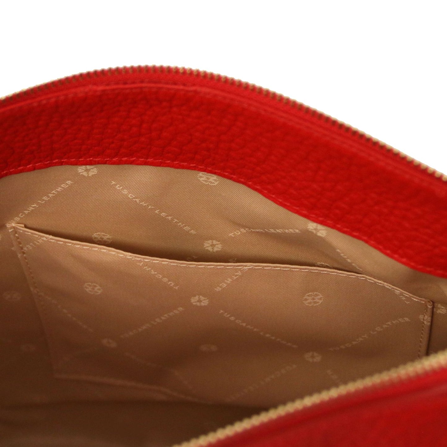 Amy Soft Leather Tote Bag Red Designer Interior Beige Couture by Montipi Australia