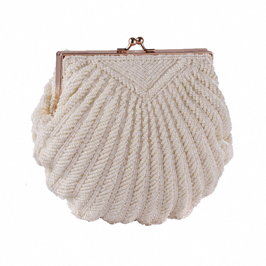 Beaded Shell Bahamas Clutch Bag Montipi