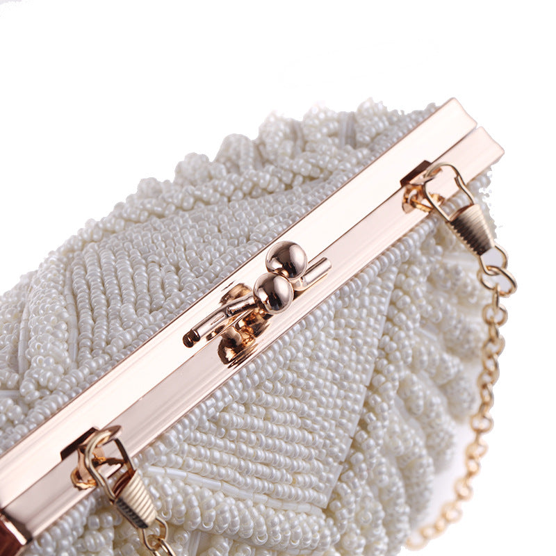 Beaded Shell Bahamas Clutch Bag Montipi