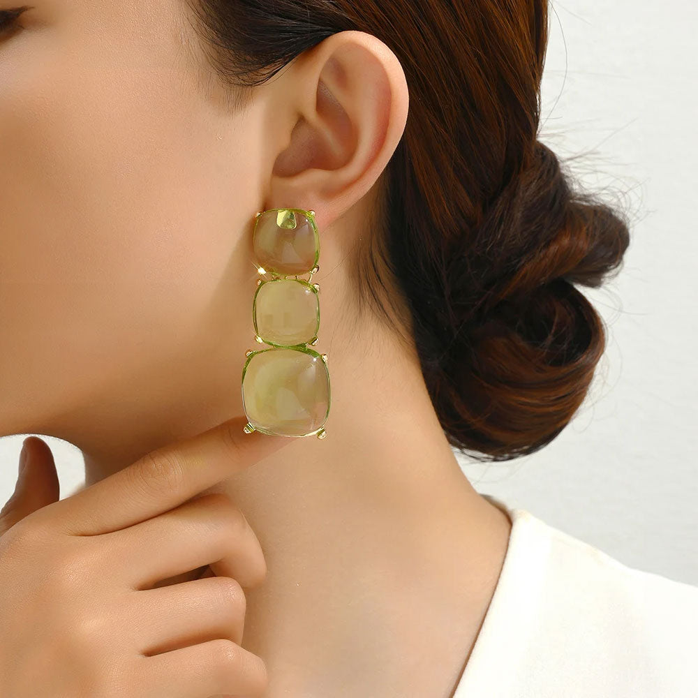 Boheme Spring Dangle Drop Earrings Montipi