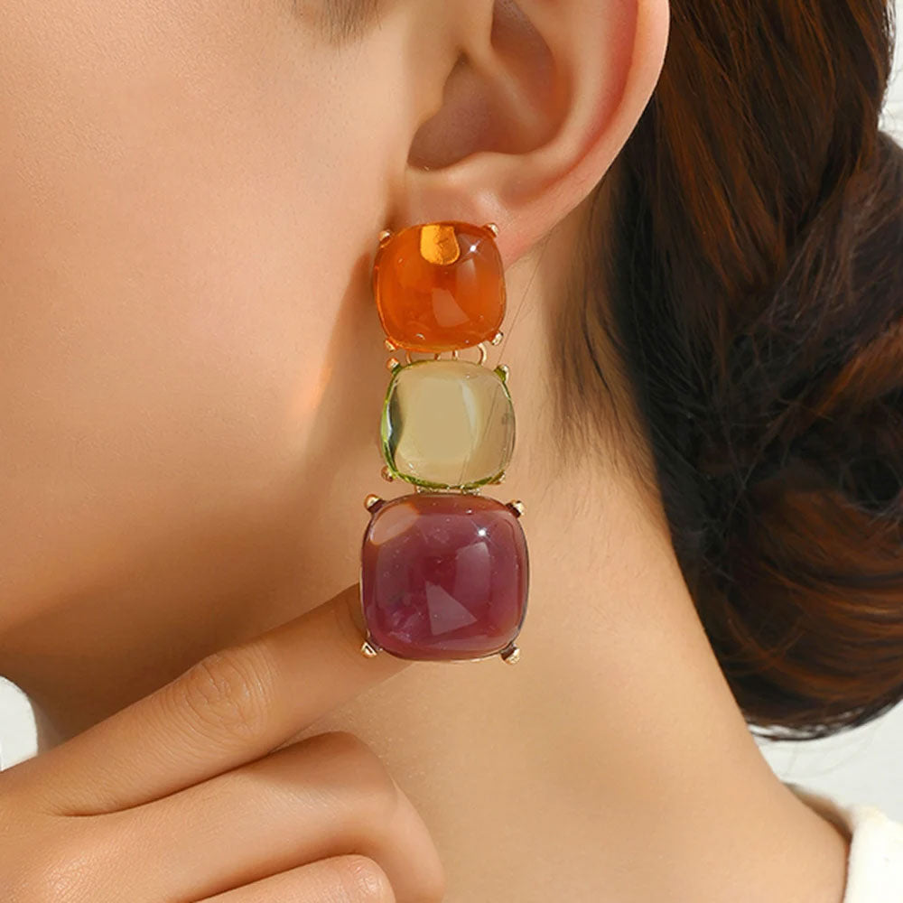Boheme Spring Dangle Drop Earrings Montipi