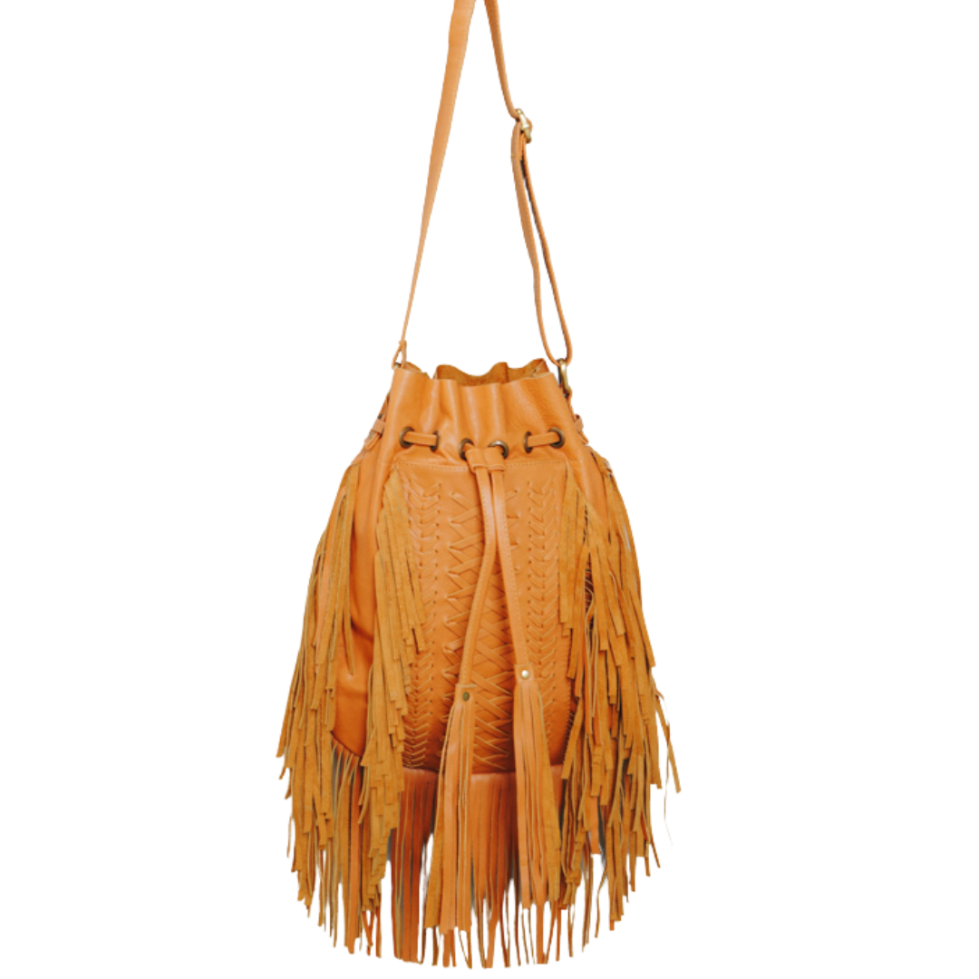 Boho Tribe Fringe Crossbody Bag Montipi