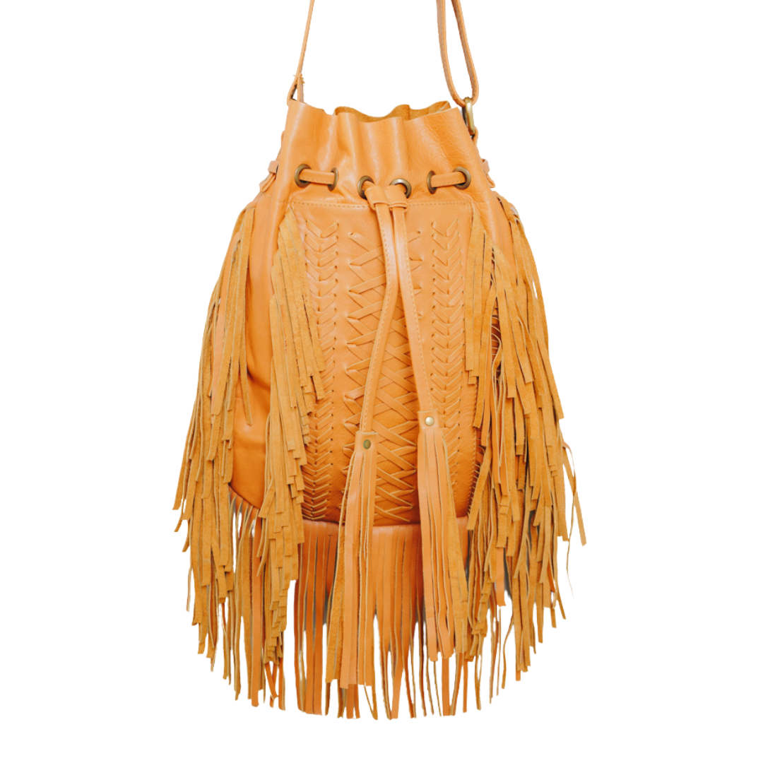 Boho Tribe Fringe Crossbody Bag Montipi