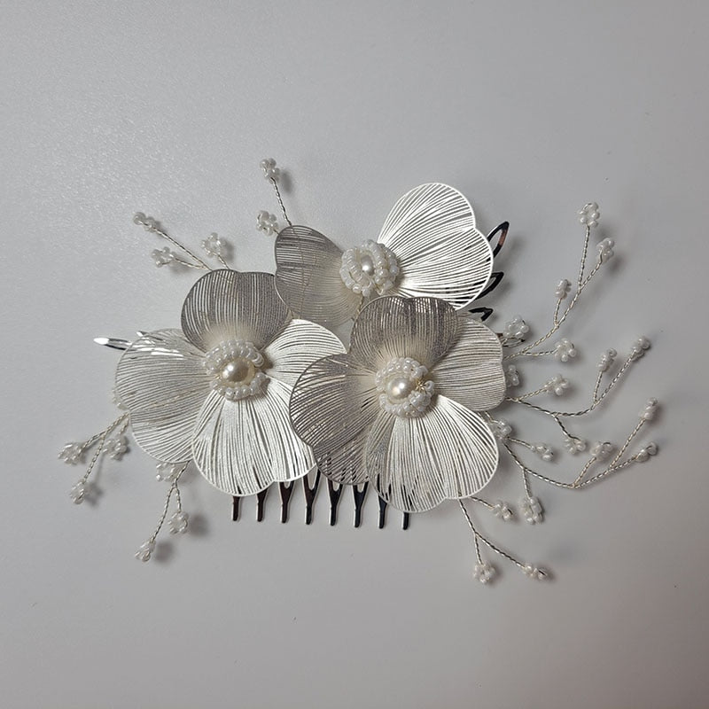 Bridal Boho Flower Hair Decorations Montipi