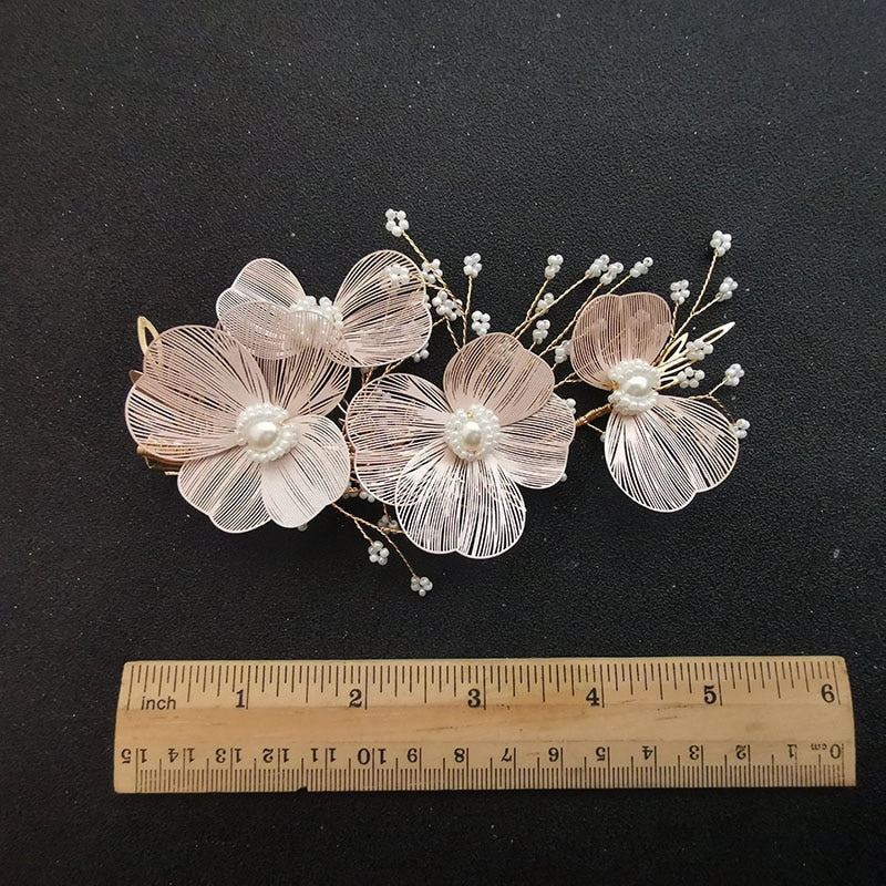 Bridal Boho Flower Hair Decorations Montipi