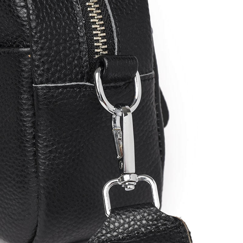 Casual Chic Leather Crossbody Bag Montipi