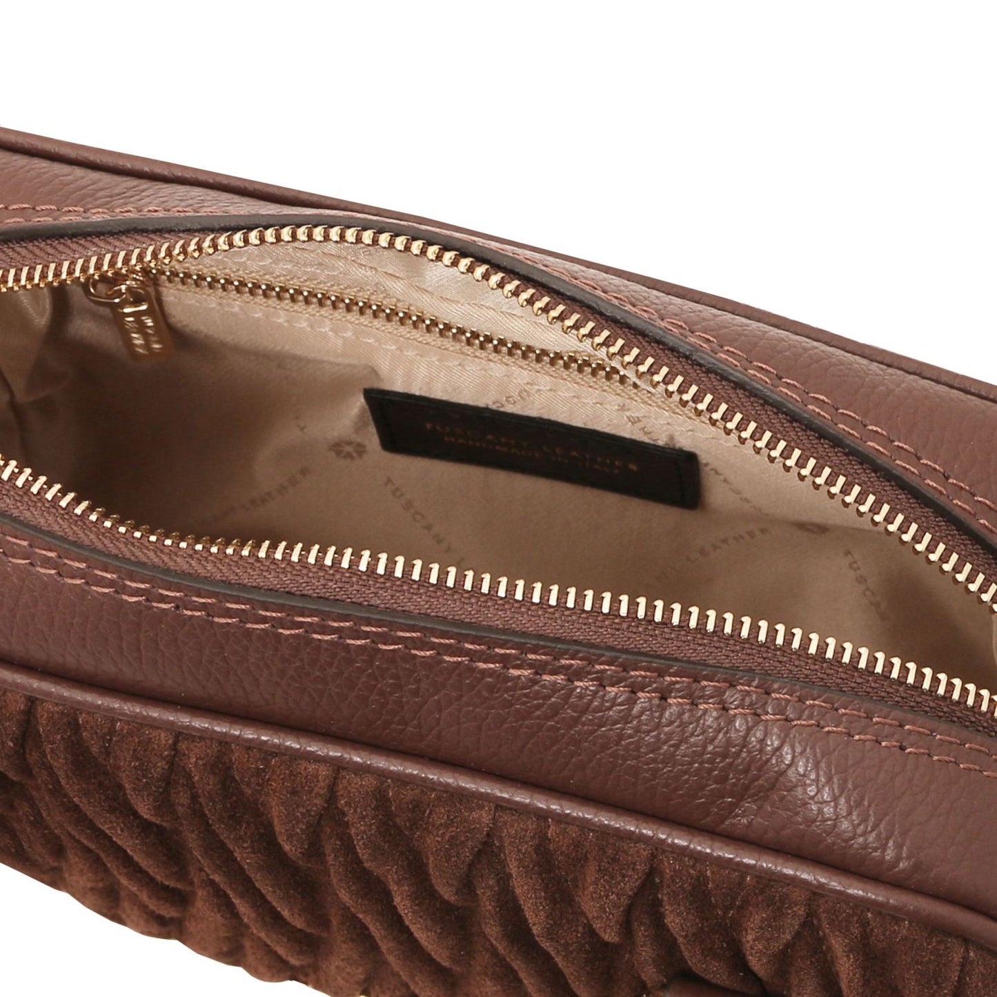 Chantilly Suede Crossbody Bag