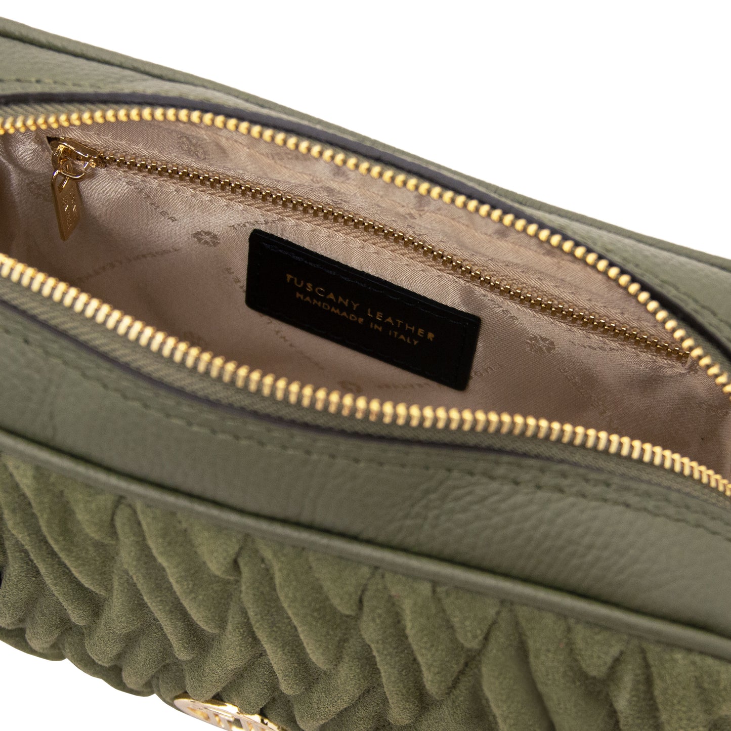 Chantilly Suede Crossbody Bag