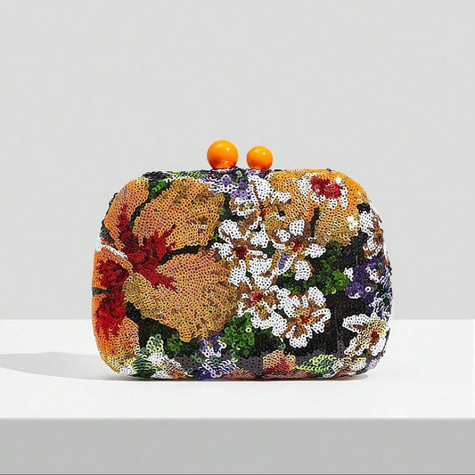 Coastal Chic Sequins Clutch Bag Montipi
