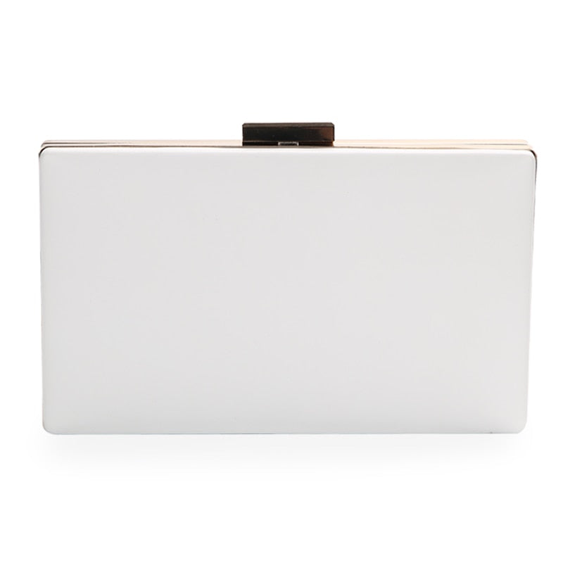 Diamond White Clutch Bag Montipi
