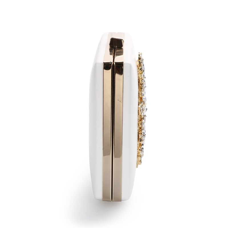 Diamond White Clutch Bag Montipi