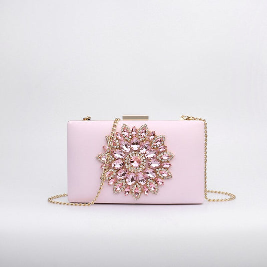 Diamond White Clutch Bag Montipi
