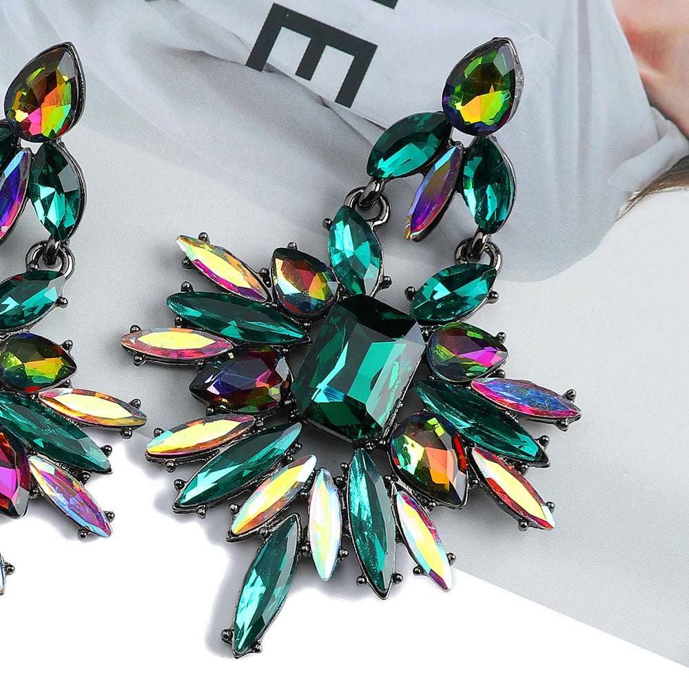 Eclectic Queen Designer Statement Earrings Montipi