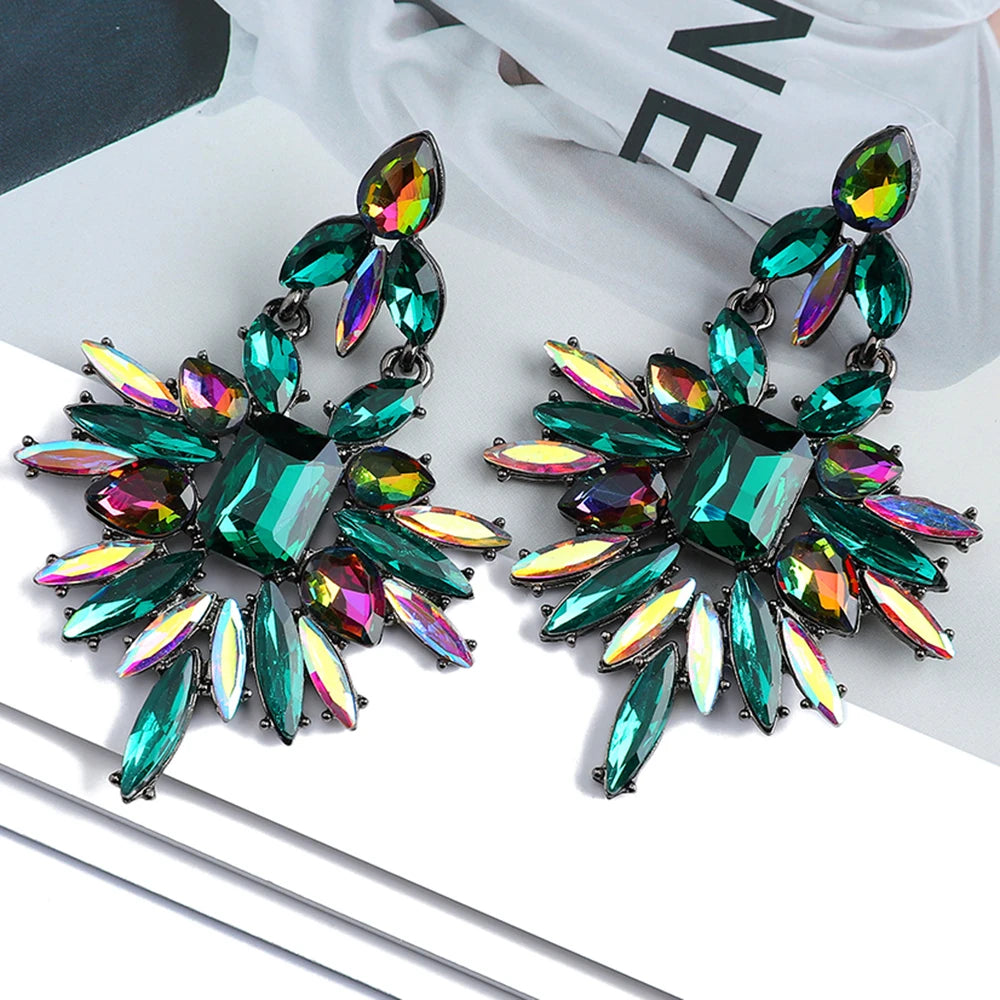 Eclectic Queen Designer Statement Earrings Montipi