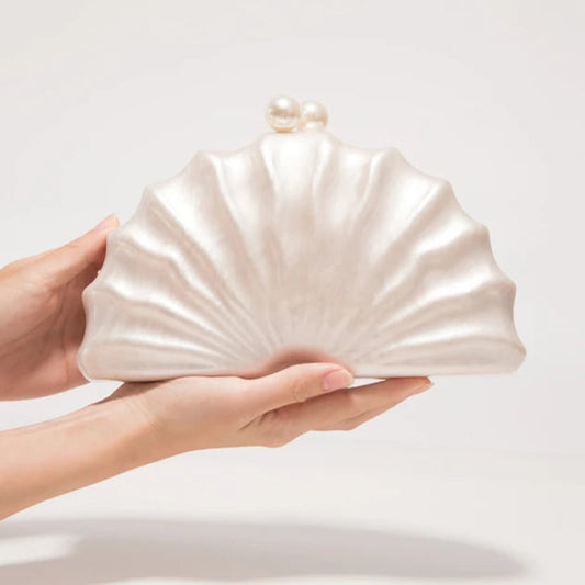 Elegant Original Shell Summer Bag Nautilus Pearl Shell Clutch Bag by Montipi Australia