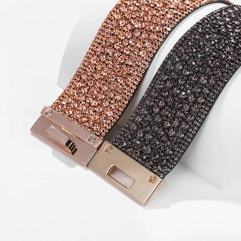 Crystal Dust Cuff Bracelet