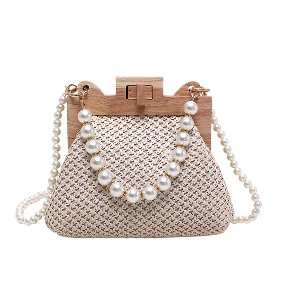 Island Boho Mini Pearl Handbag Montipi