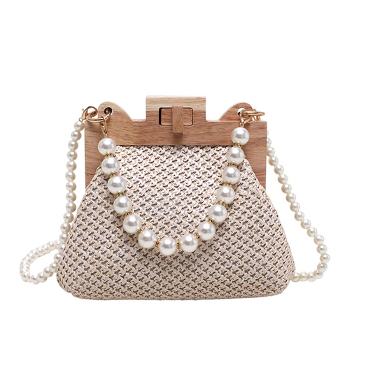 Island Boho Mini Pearl Handbag Montipi