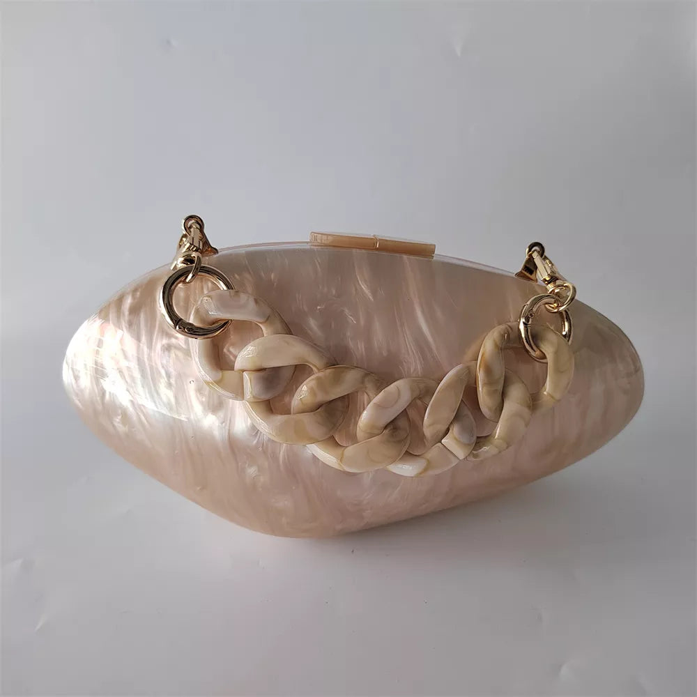 Pearl shell clutch bag hotsell