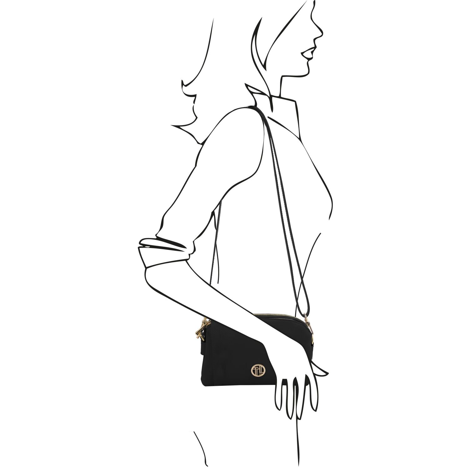 LILY Soft Leather Shoulder Bag Montipi