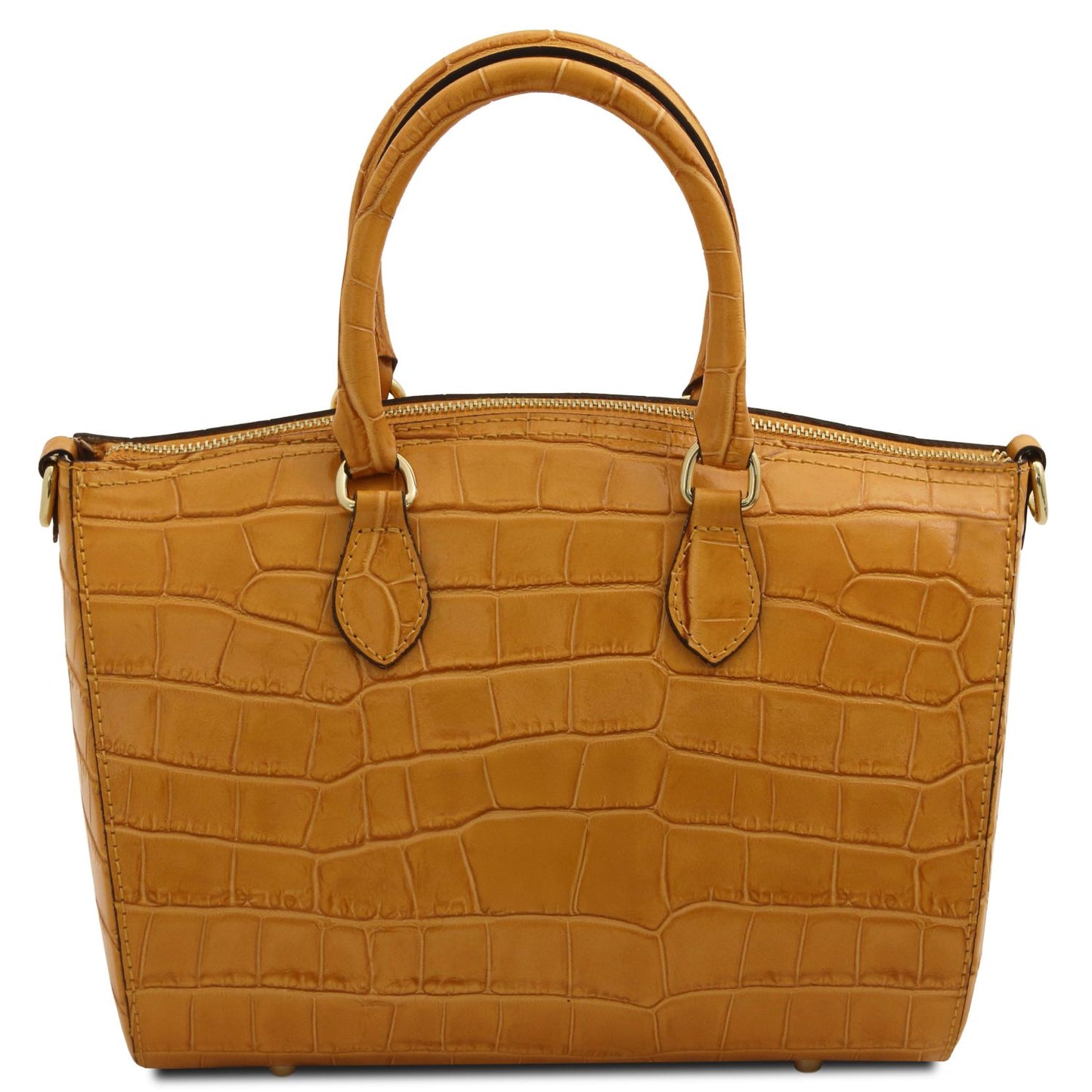 Layla Croc Edition Leather Bag