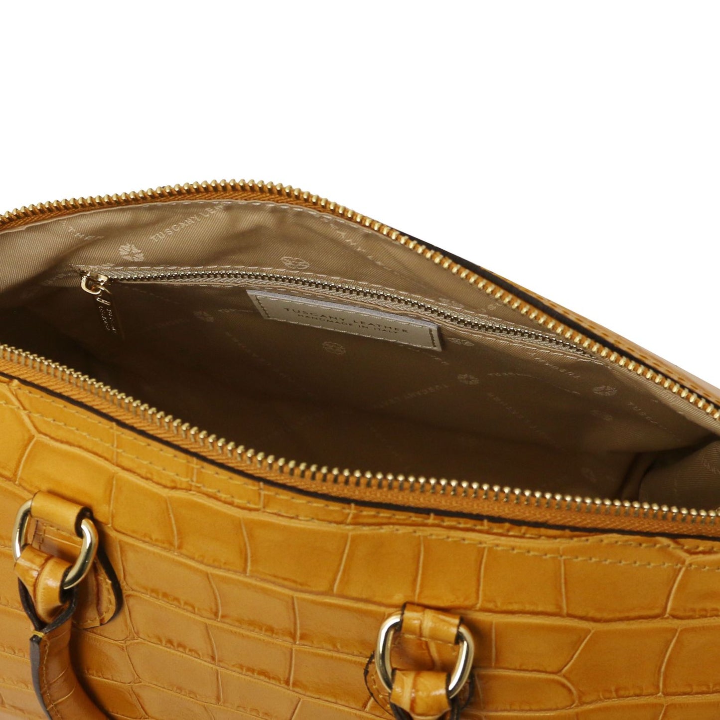 Layla Croc Edition Leather Bag