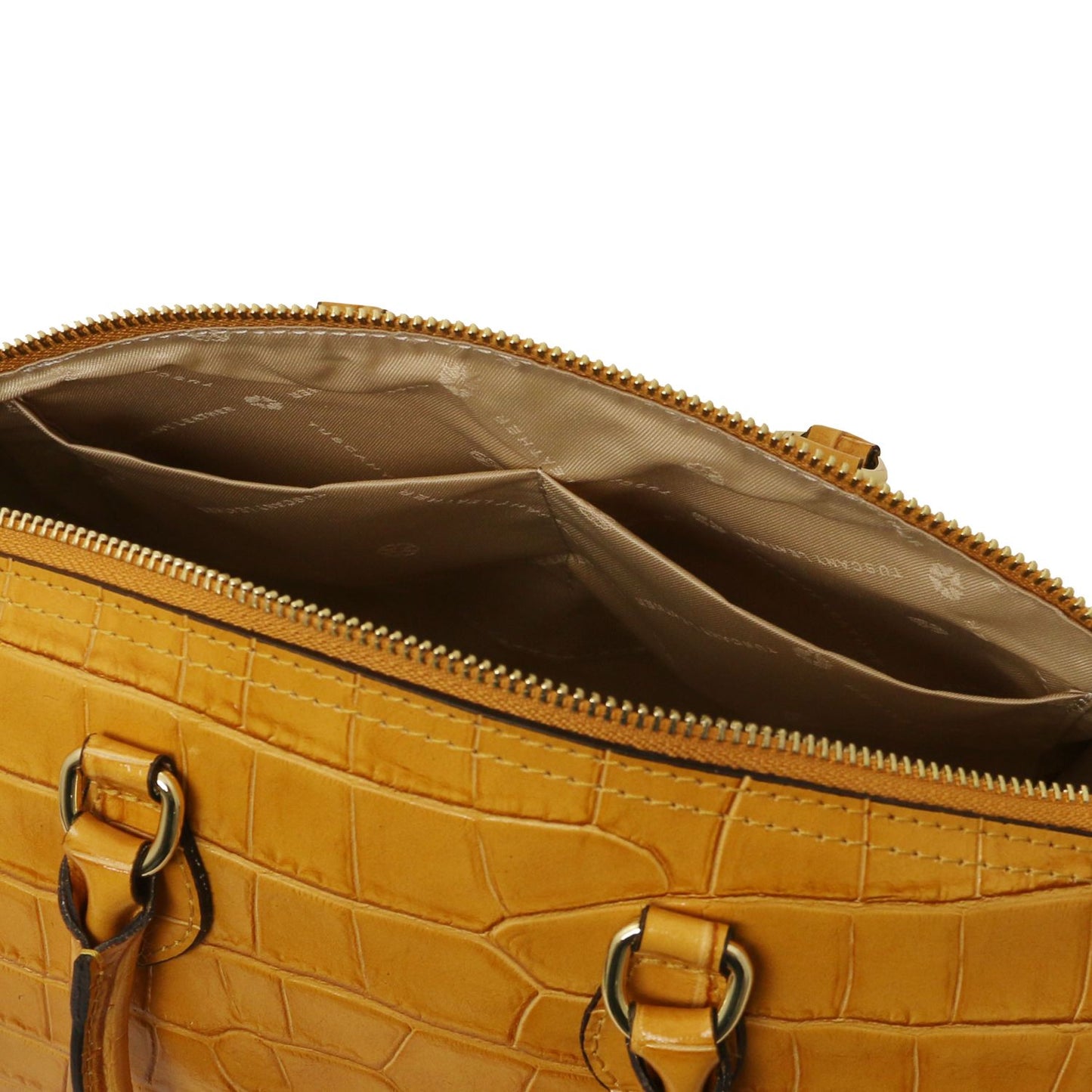 Layla Croc Edition Leather Bag
