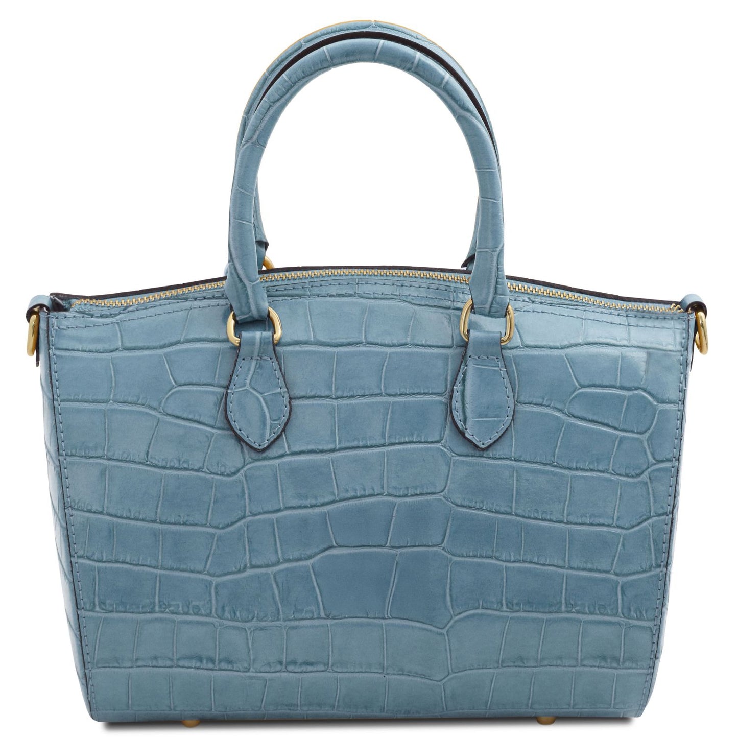 Layla Croc Edition Leather Bag