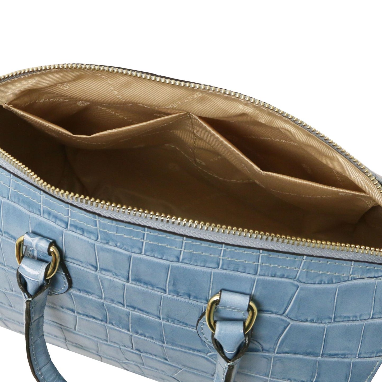 Layla Croc Edition Leather Bag