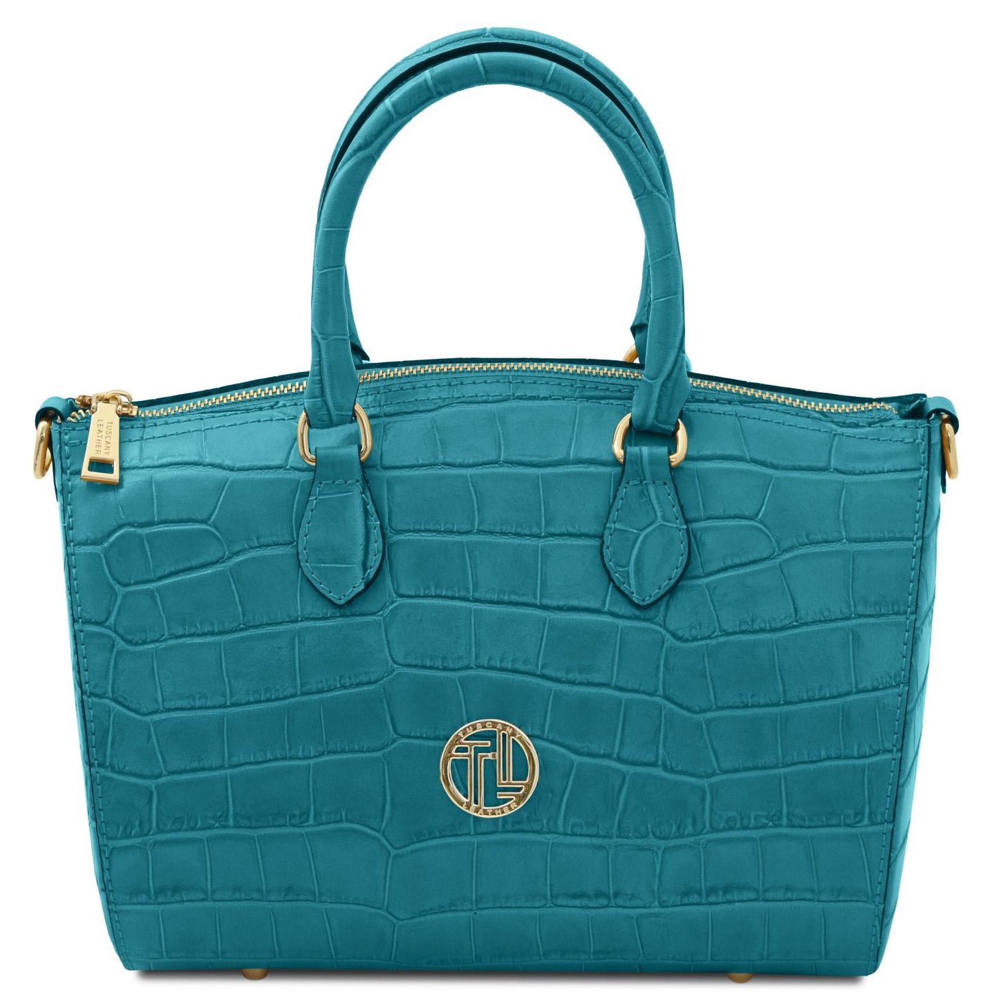 Layla Croc Edition Leather Bag