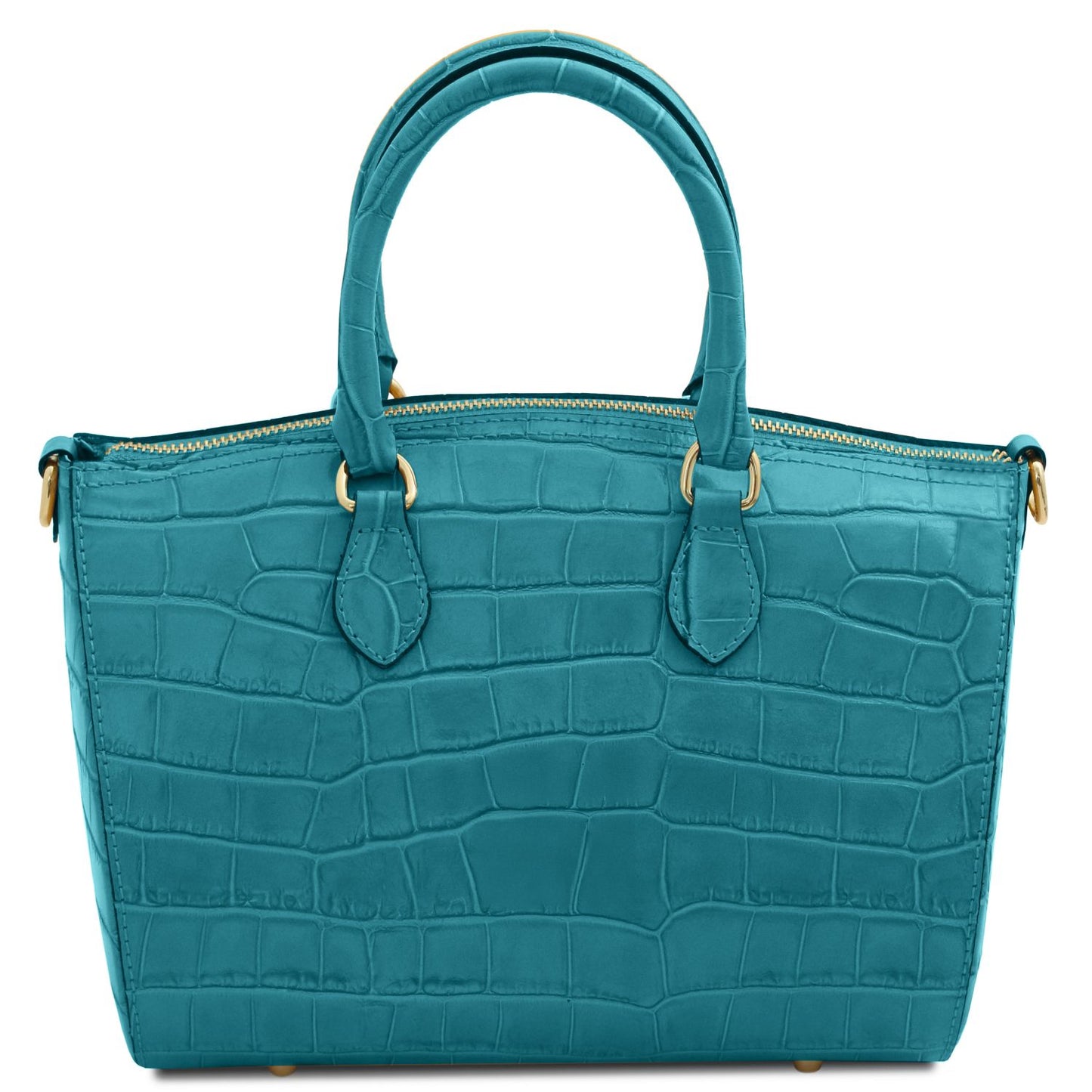 Layla Croc Edition Leather Bag