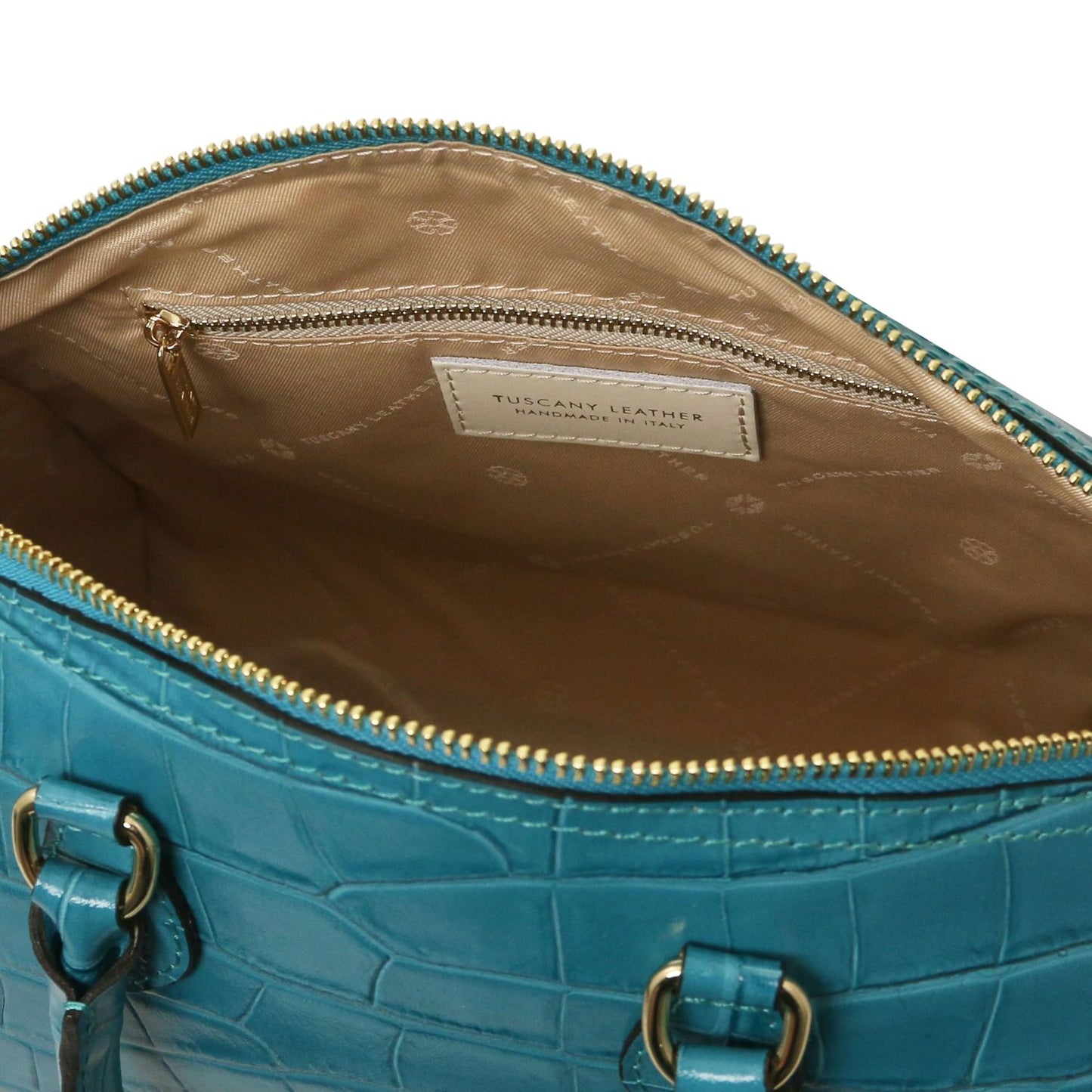 Layla Croc Edition Leather Bag