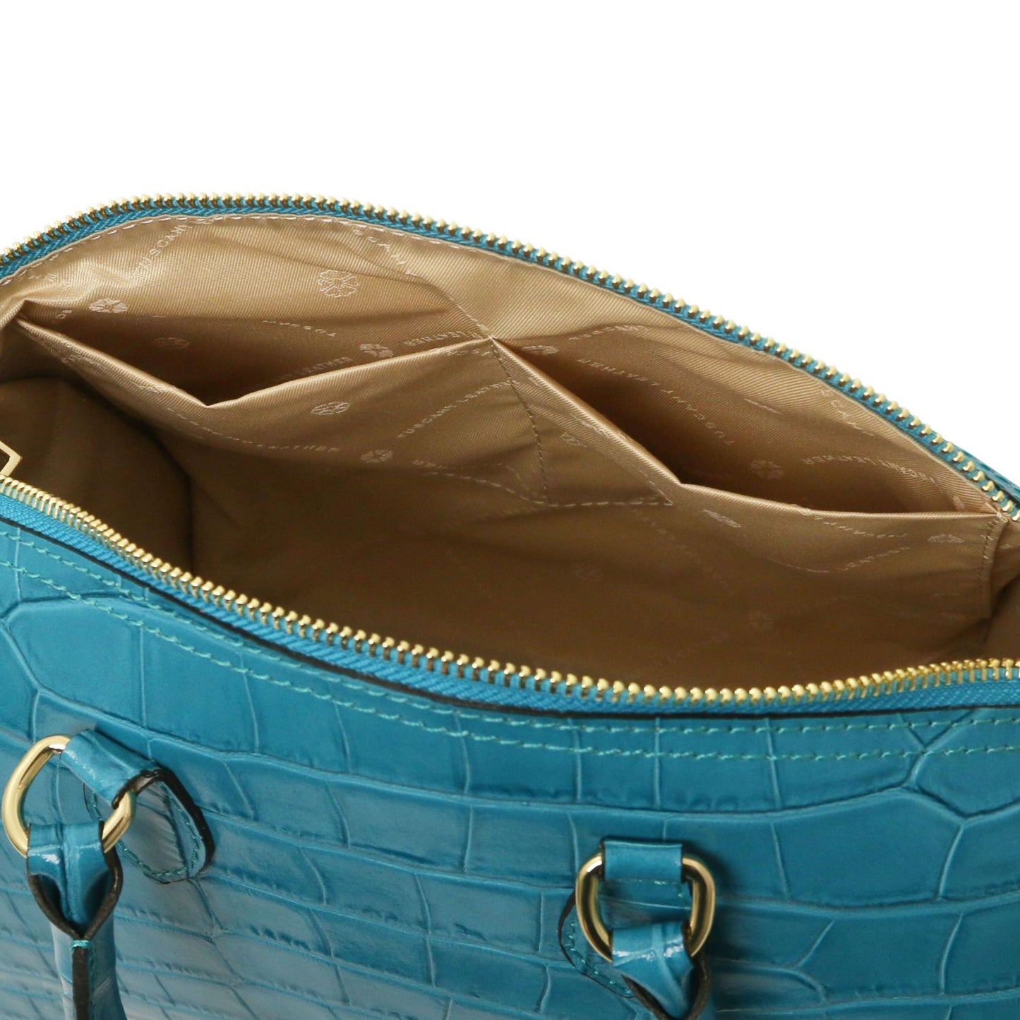 Layla Croc Edition Leather Bag