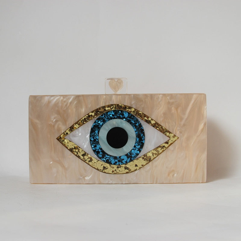 Luxury Evil Eye Clutch Bag Montipi