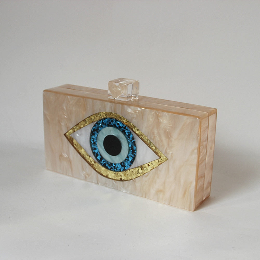 Luxury Evil Eye Clutch Bag Montipi