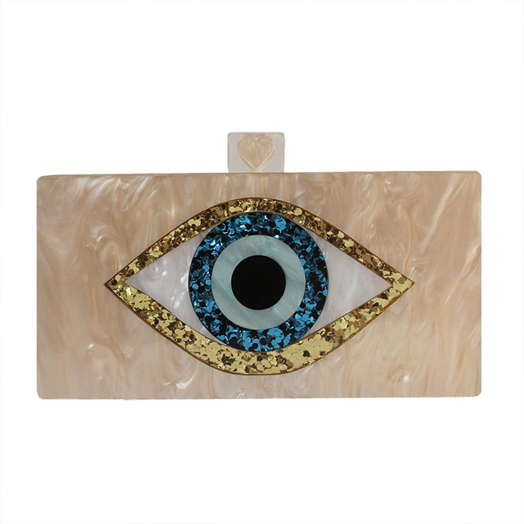 Luxury Evil Eye Clutch Bag Montipi
