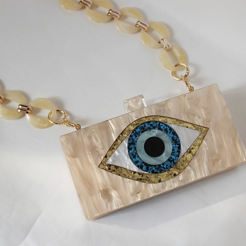 Luxury Evil Eye Clutch Bag Montipi