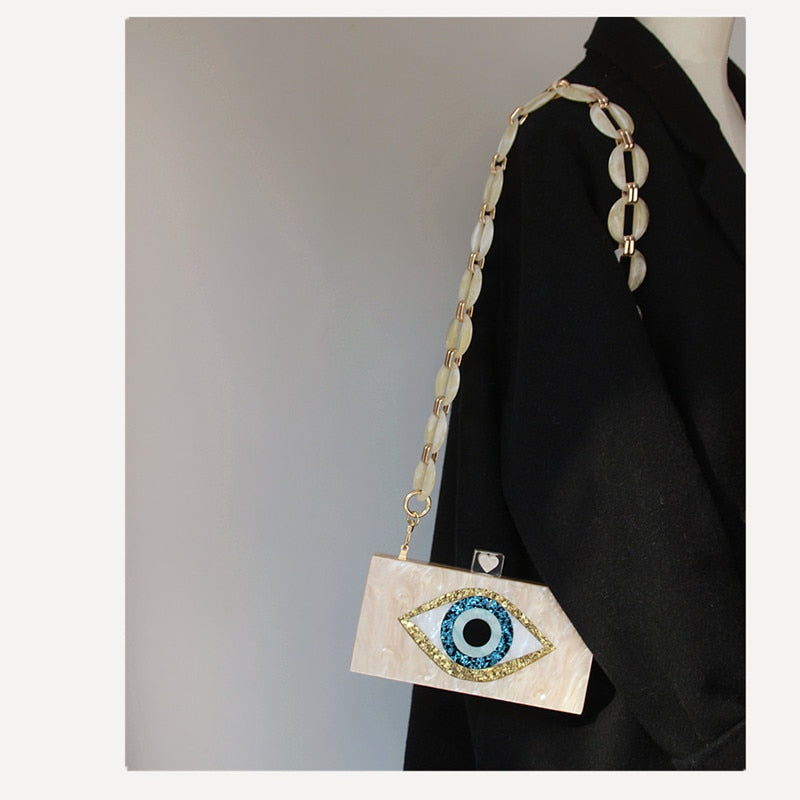 Luxury Evil Eye Clutch Bag Montipi