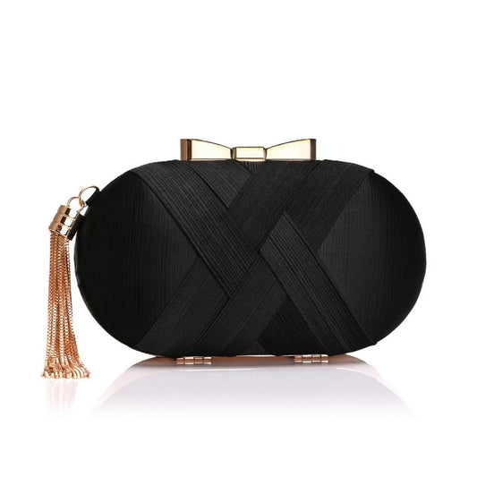 Luxury Vintage Chic Bow Clutch Bag Montipi