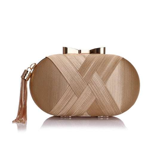 Luxury Vintage Chic Bow Clutch Bag Montipi