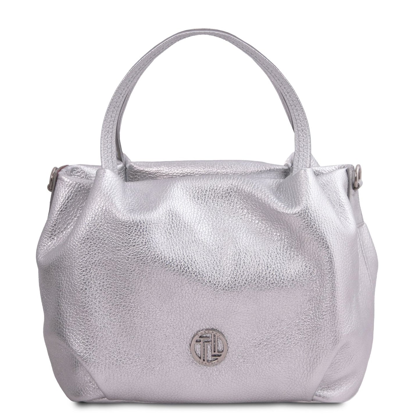 NORA Metallic Soft Leather Handbag Montipi