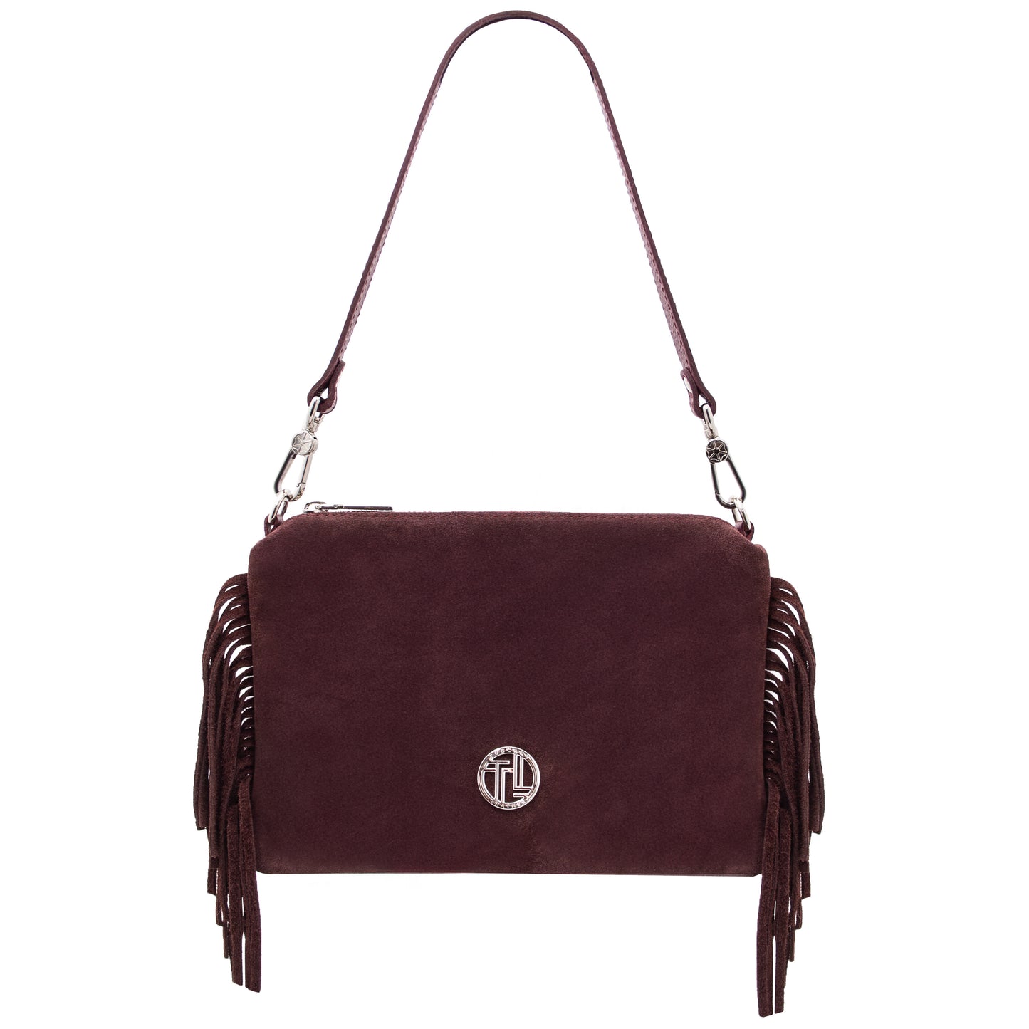Nomad Suede Fringe Crossbody
