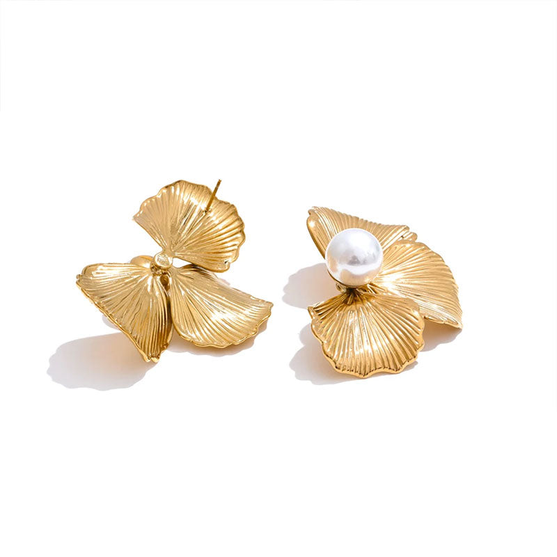 Orchid Statement Earrings
