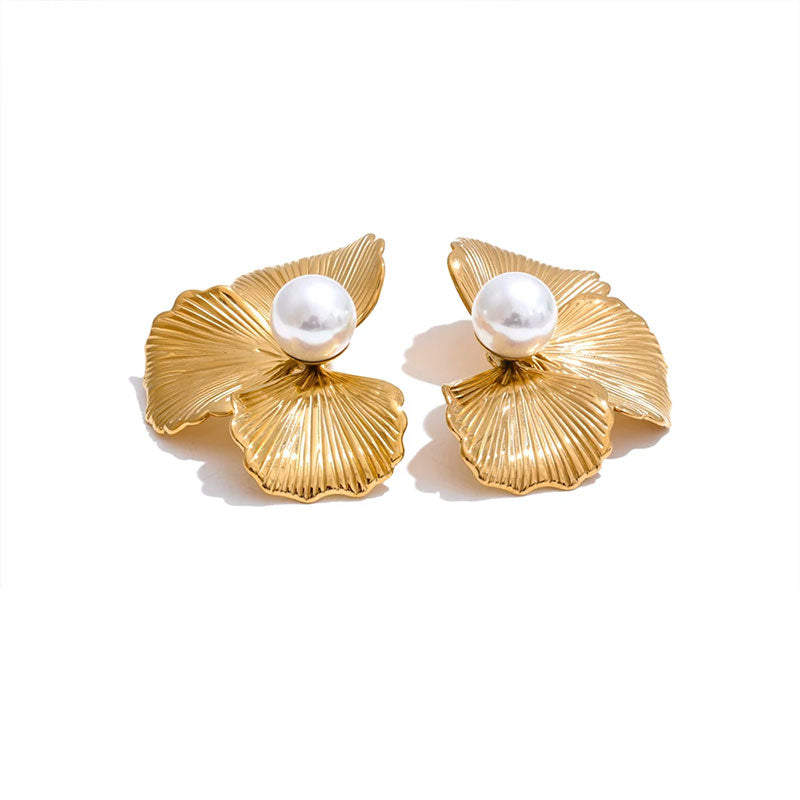 Orchid Statement Earrings